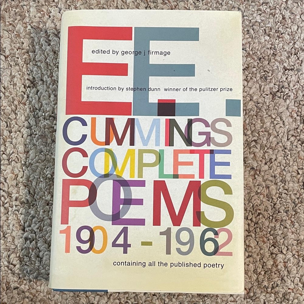 E.E. Cummings Complete Poems Book